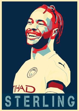 Raheem Sterling Poster