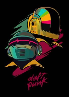 Daft Punk Robot Heads