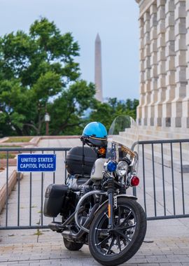 Capitol Police Motorcycle