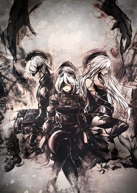 NieR Automata Characters