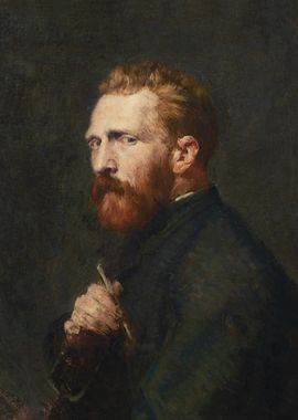 Vincent van Gogh Portrait (1886) by John Peter Russell