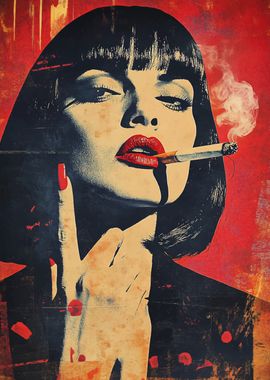 Mia wallace Pulp Fiction 