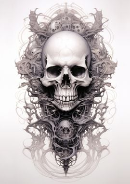 Skull in Organic Form