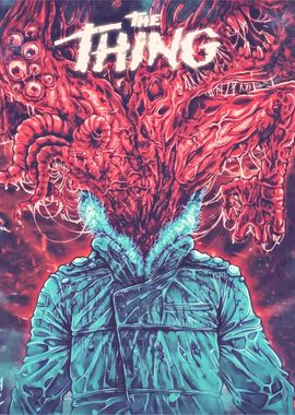 The Thing Horror Art