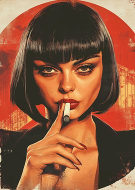 Mia wallace Pulp Fiction 