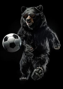 Bear Soccer Ball