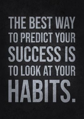 Success Habits Quote