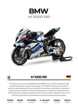 BMW M 1000 RR Motorcycle