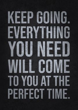 Keep Going Motivation Quote