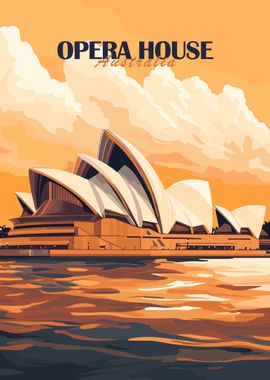 Sydney Opera House Poster