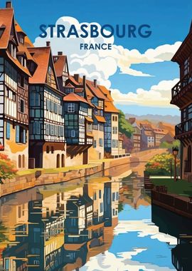 Strasbourg Canal View