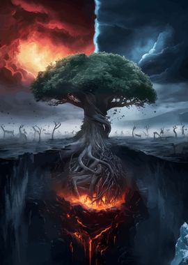 Tree of Fire and Ice