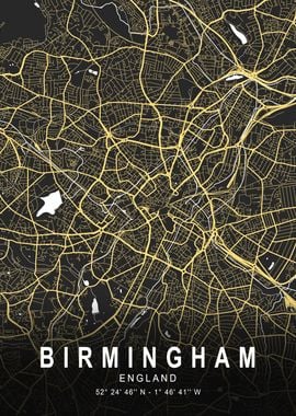 Birmingham Silver City Map