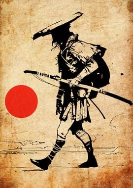 Samurai Walking