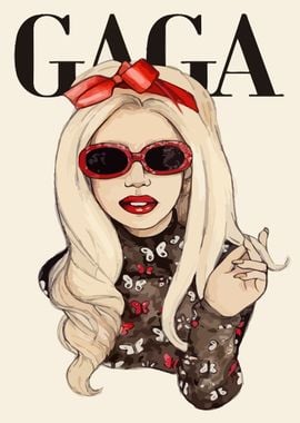 Lady Gaga Portrait