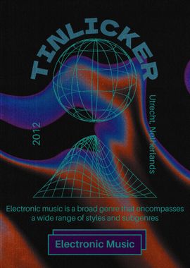 Electronic Music Poster