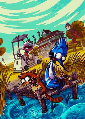 Regular Show Fishing Trip