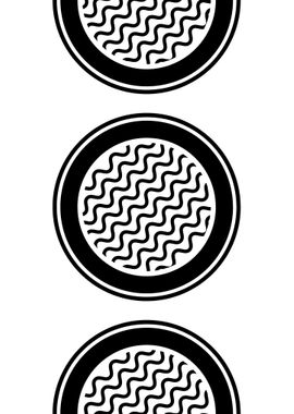 Wavy Circle Pattern