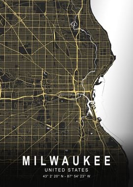 Milwaukee Silver City Map