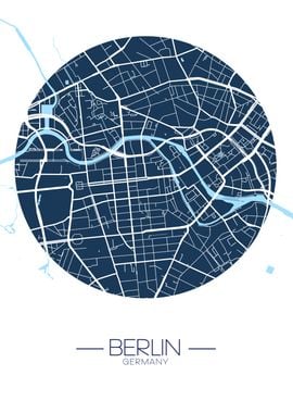 Berlin City Map 