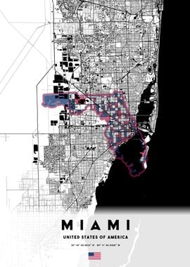 Miami City Map