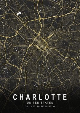 Charlotte Silver City Map