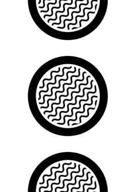 Wavy Circle Pattern