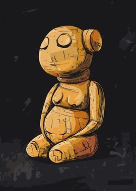 Wooden Figurine Art