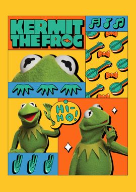 Many Kermits Collage