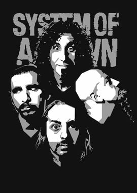 System of a Down face