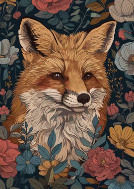 Fox in Bloom