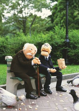 Statler & Waldorf Pigeons