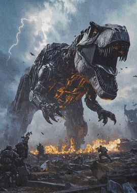 Mech T-Rex Rampage