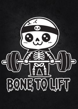 Bone To Lift - Funny Halloween Gym Workout