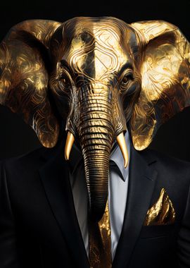 Golden Elephant Suit