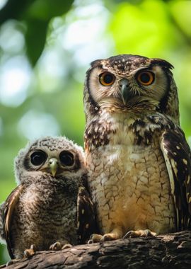 Owl and Owlet