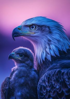 Eagle and Chick