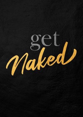 Get Naked Wall Art