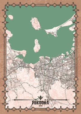 Fukuoka City Map