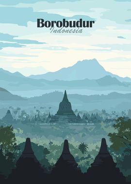 Borobudur Temple, Indonesia