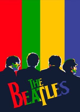 The Beatles Band Poster