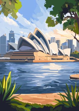 Sydney Opera House View