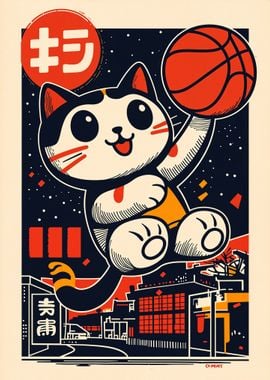 Basketball Cat