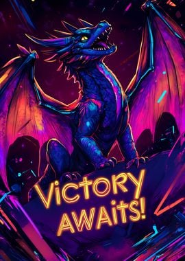 Neon Dragon Victory