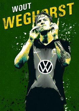 Wout Weghorst Soccer Art