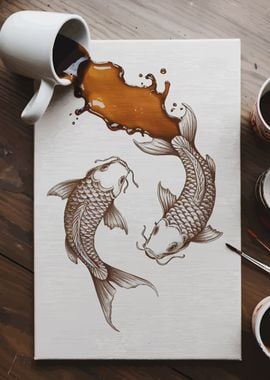 Koi Fish Coffee 