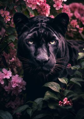 Black Panther in Bloom