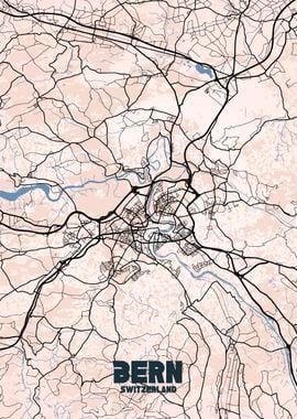 Bern City Map