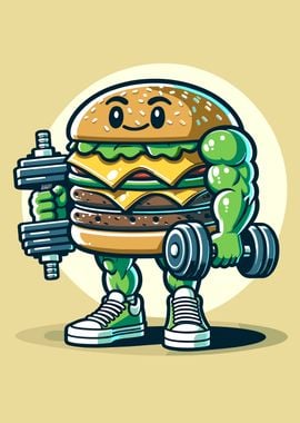 Muscular Burger