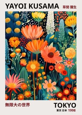 Yayoi Kusama Flower Art